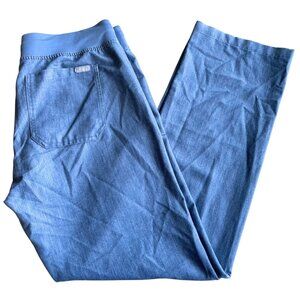 Figs Technical Collection High Waisted Livingston Basic Scrub Pant - Size Medium